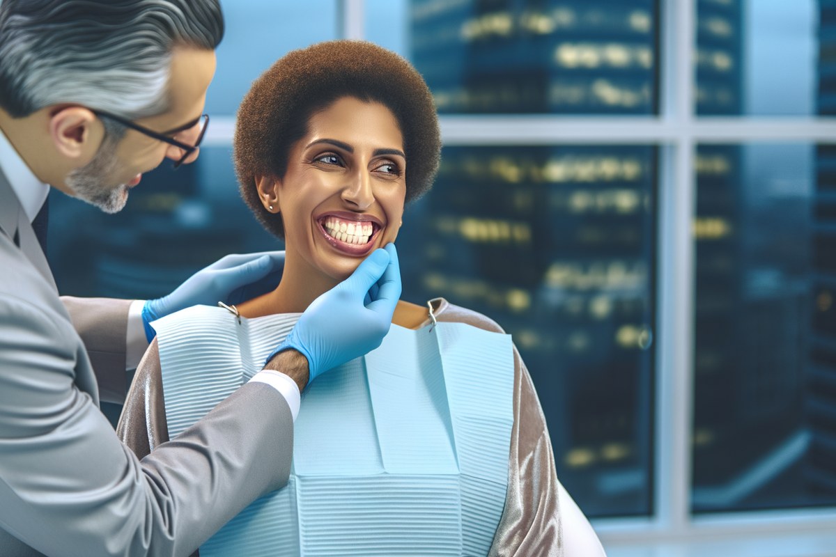 All On 4 Dental Treatment aftercare and smile review visual for patient from London