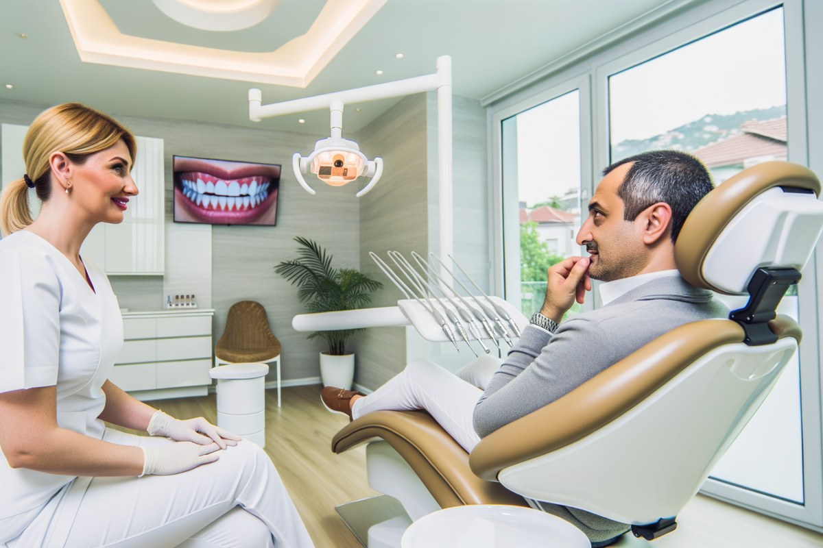 Digital Smile Design consultation in Antalya for patient from London, Best Digital Smile Design Turkey Turkey London