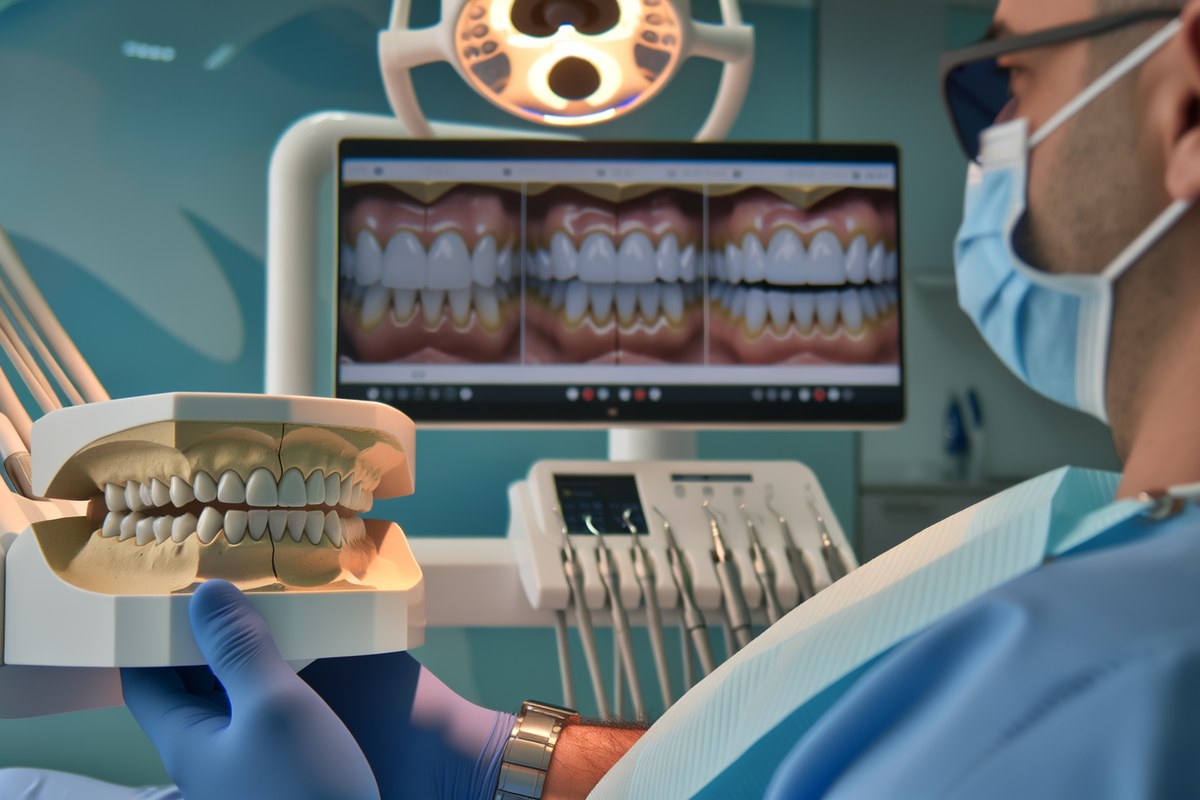 Emax Dental Veneers planning and consultation visual for patient from London