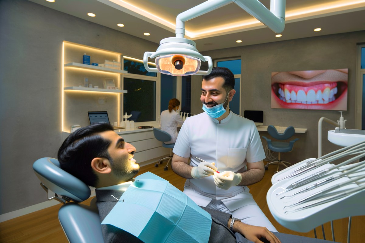 Laminate Dental Veneers consultation in Antalya for patient from London