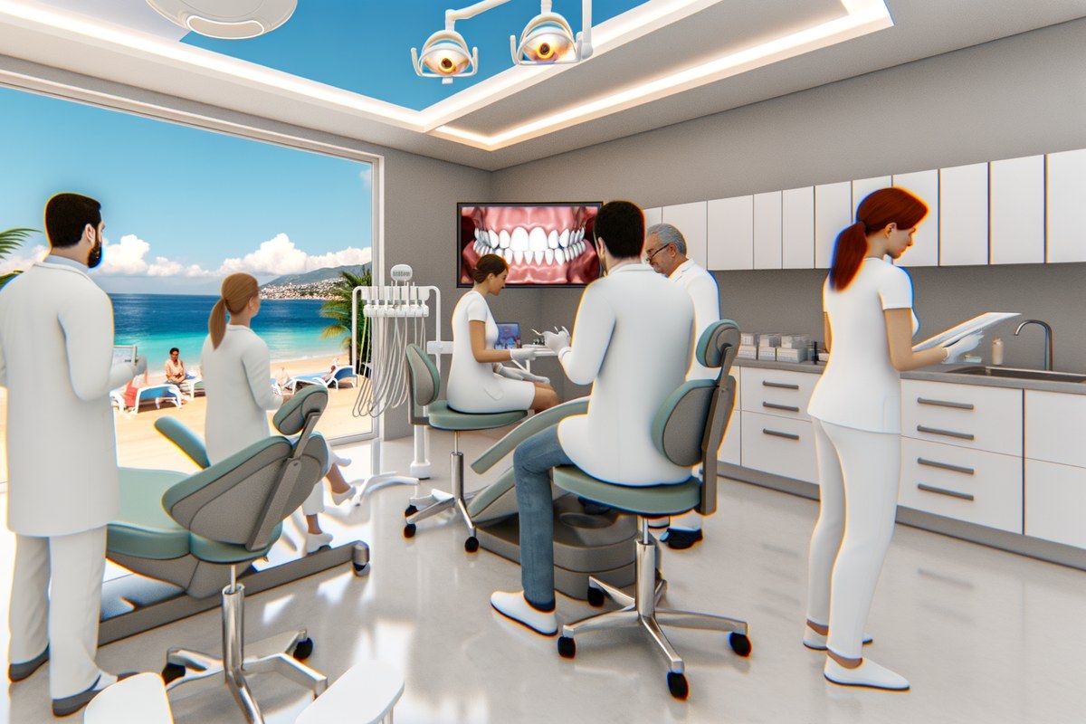 Zirconium Dental Crowns planning and consultation visual for patient from London