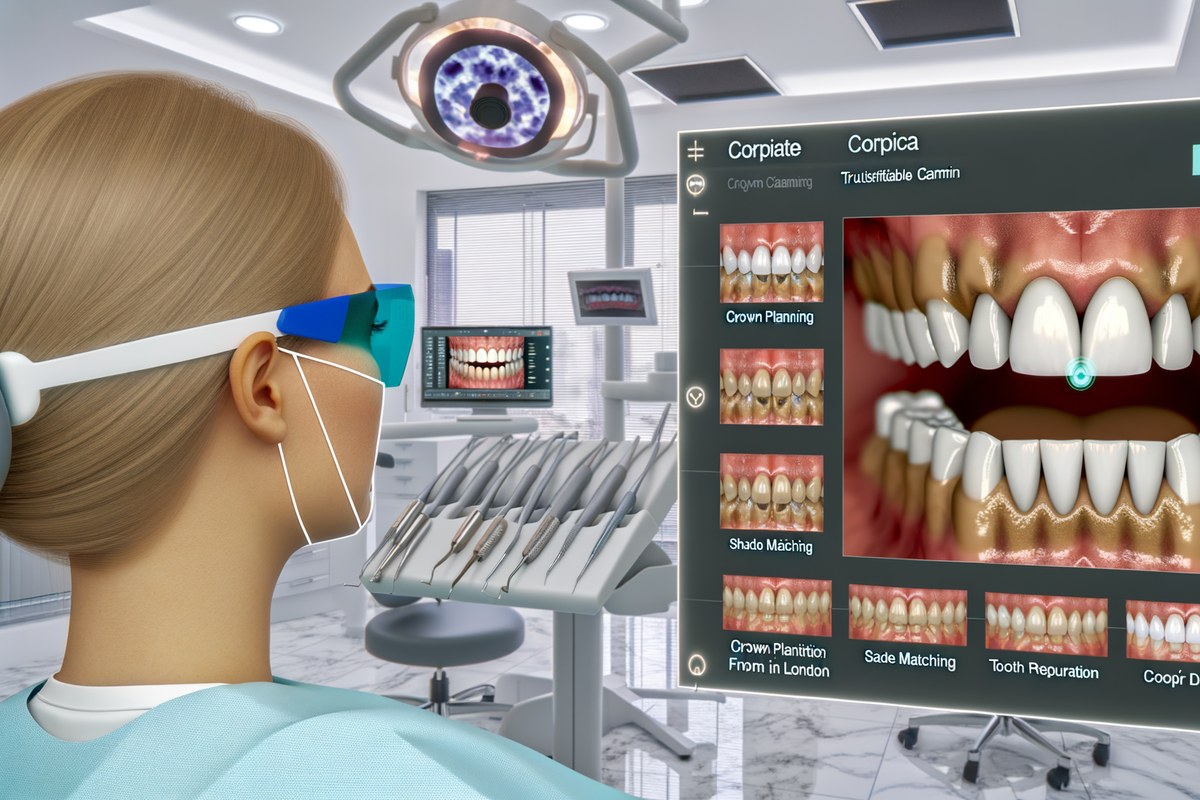 Porcelain Dental Crowns consultation in Antalya for patient from London