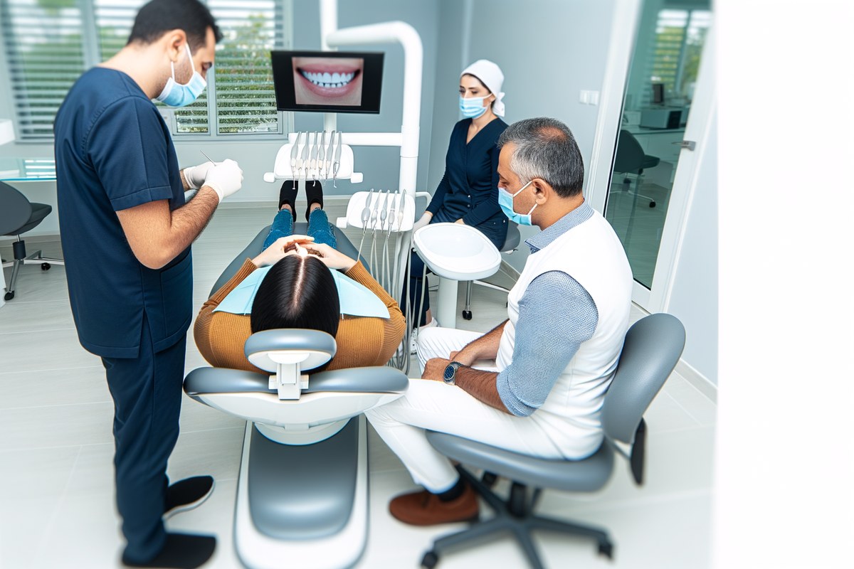 Laminate Dental Veneers planning and consultation visual for patient from London