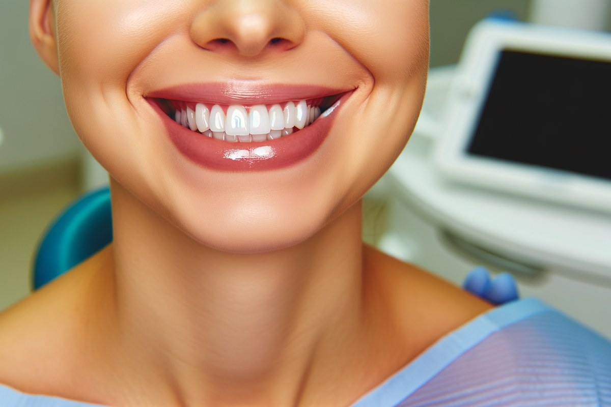 Laminate Dental Veneers aftercare and smile review visual for patient from London