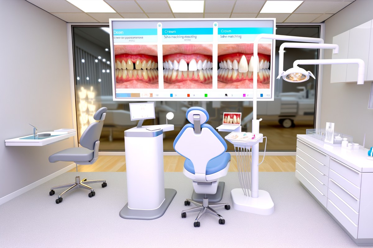 Porcelain crown consultation and aesthetic planning in Antalya for patient from London