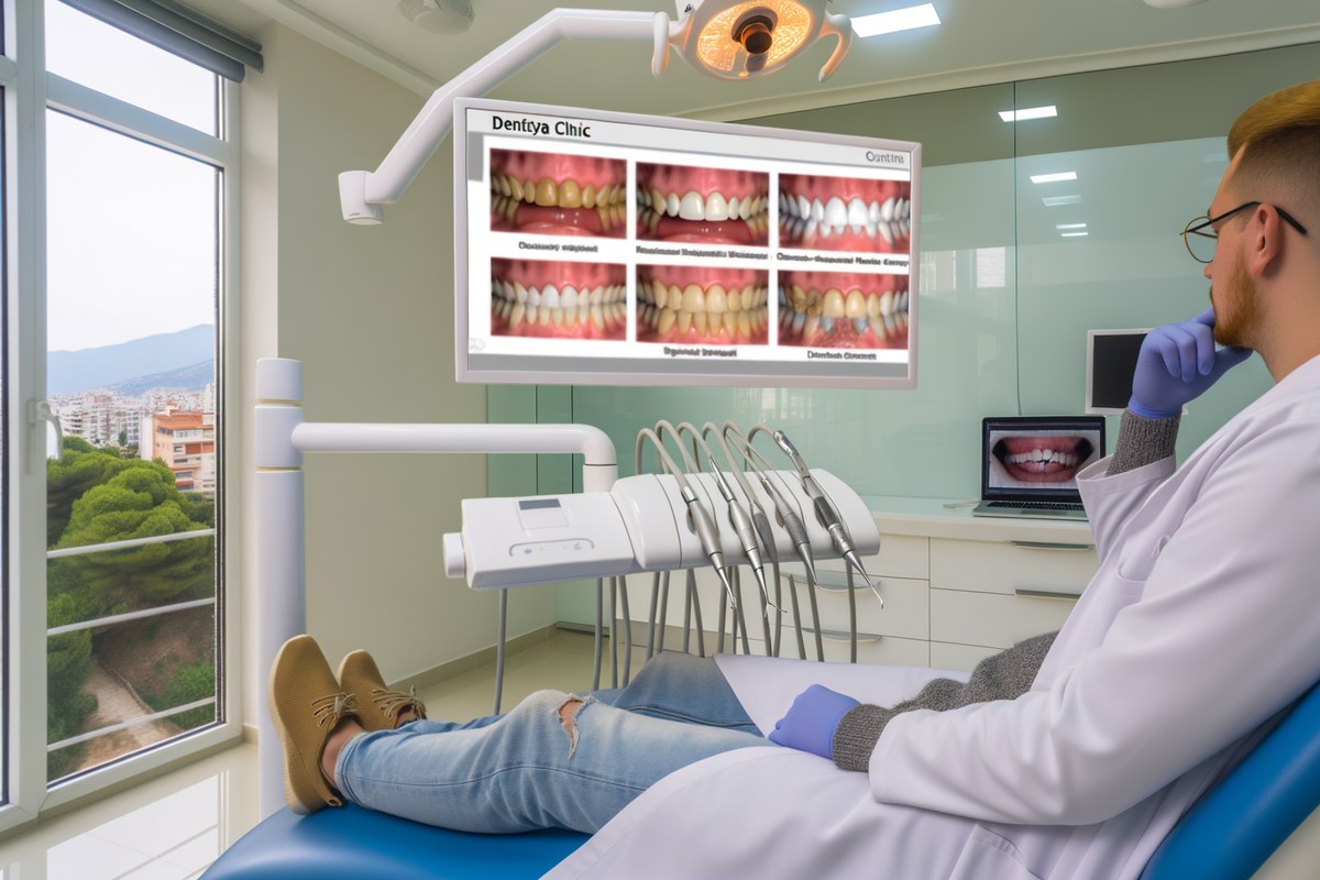 Teeth Whitening planning and consultation visual for patient from London