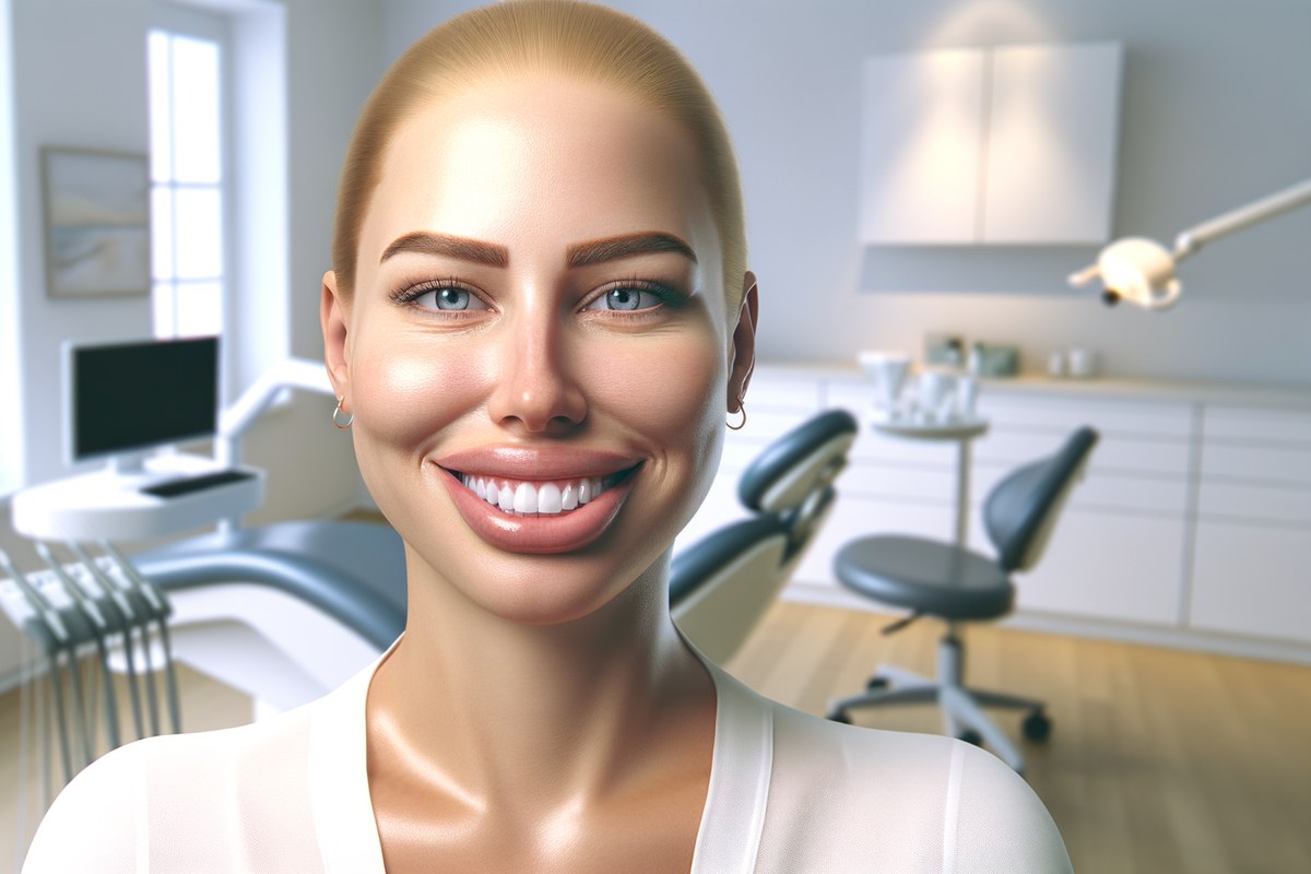 Teeth Whitening aftercare and smile review visual for patient from London