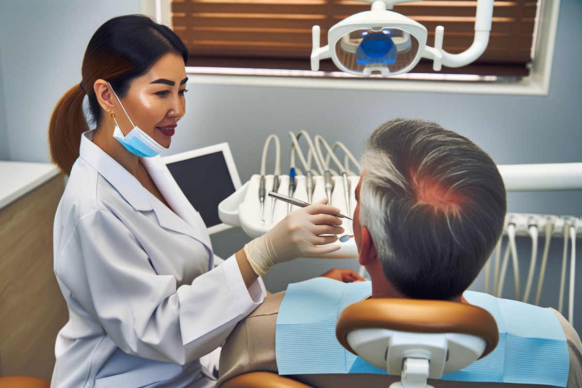 Teeth Whitening planning and consultation visual for patient from London