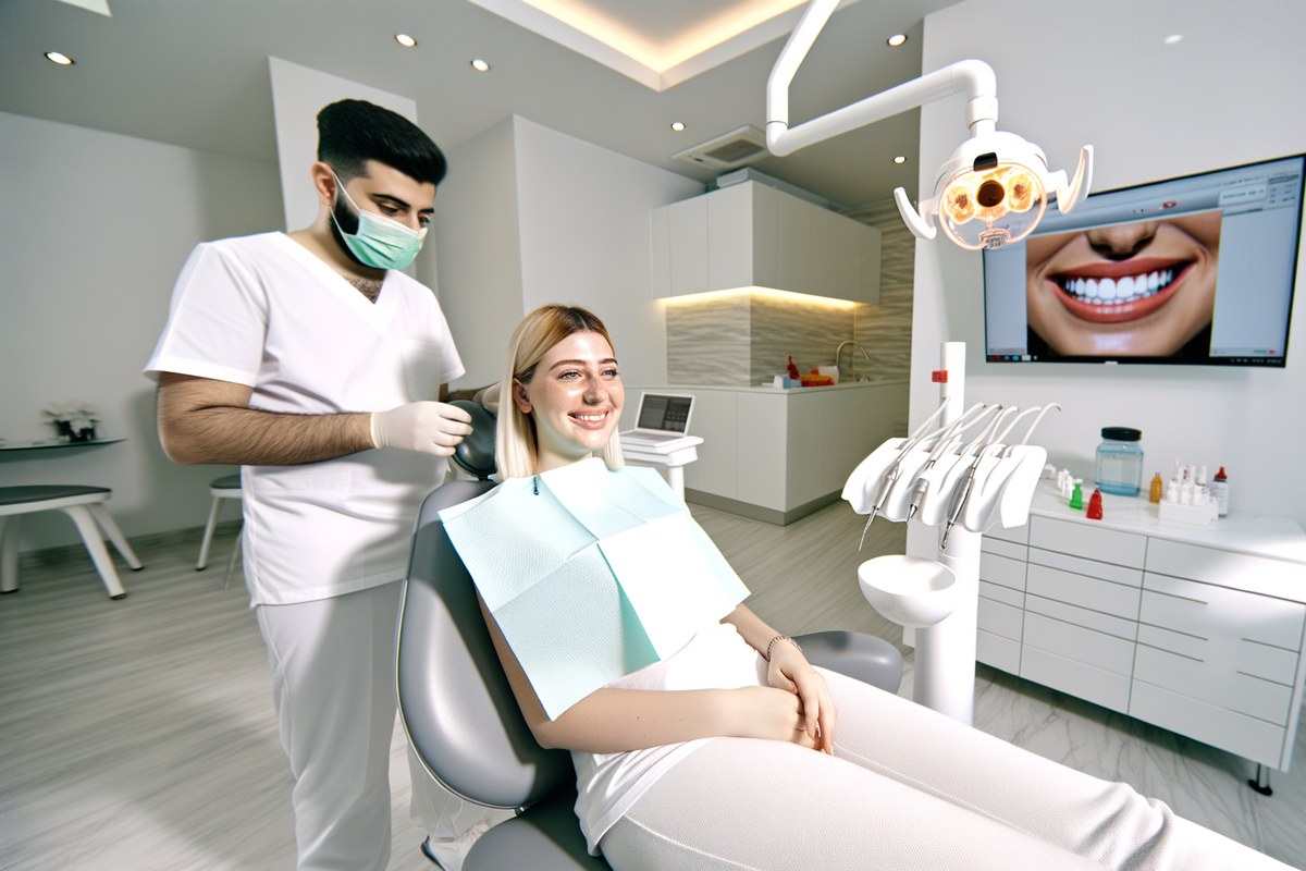 Zirconium Dental Crowns consultation in Antalya for patient from London