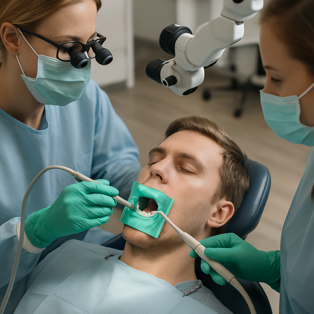 London Root Canal Operation Process