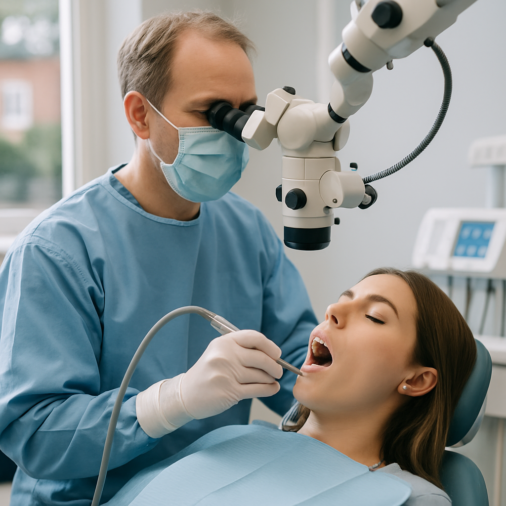London Root Canal Operation Process