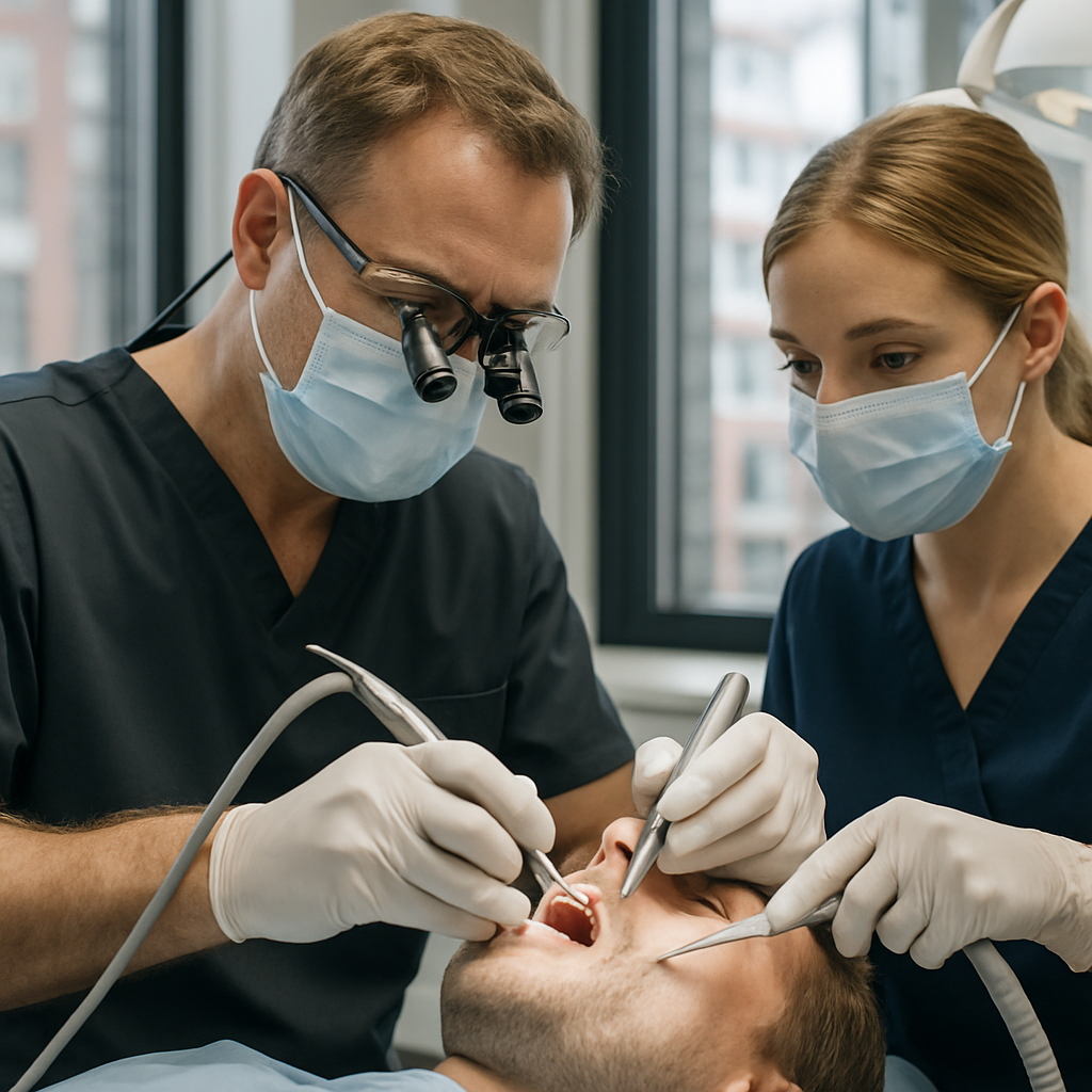 London Root Canal Operation Process