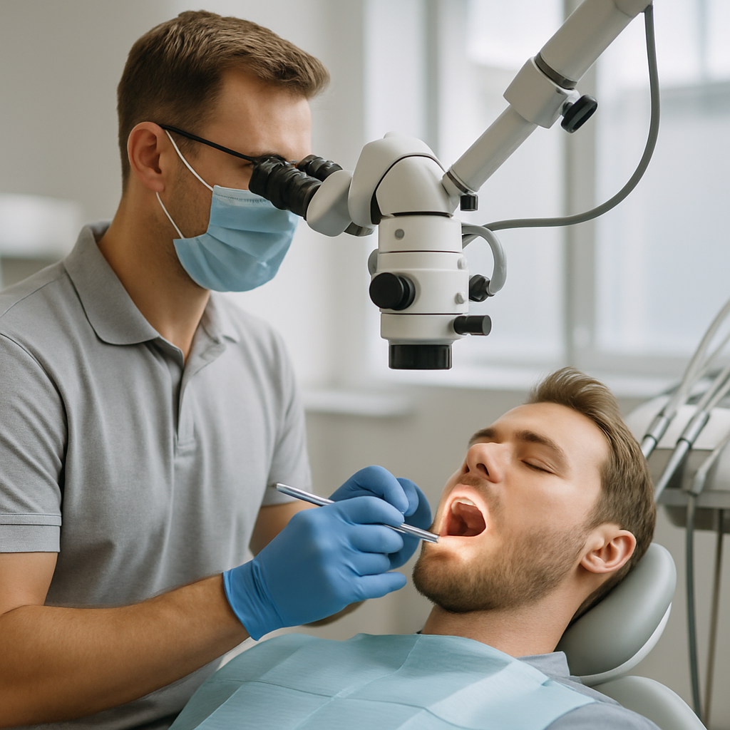 London Root Canal Operation Process