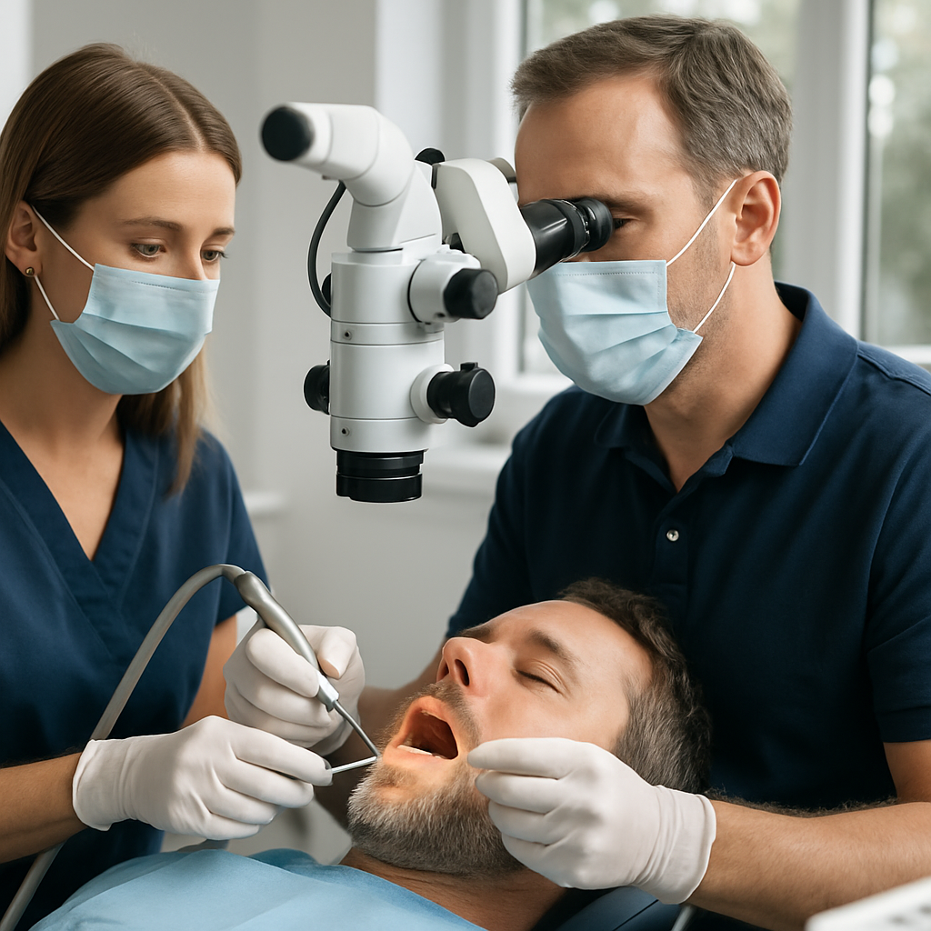 London Root Canal Operation Process