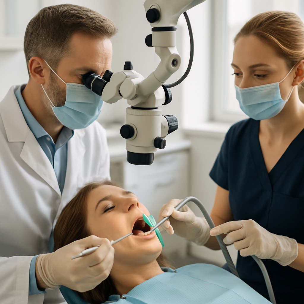 London Root Canal Operation Process