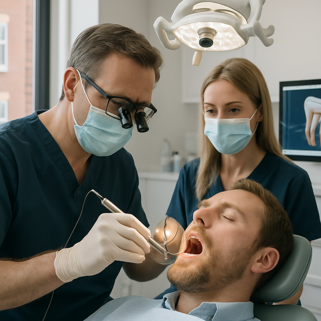 London Root Canal Operation Process