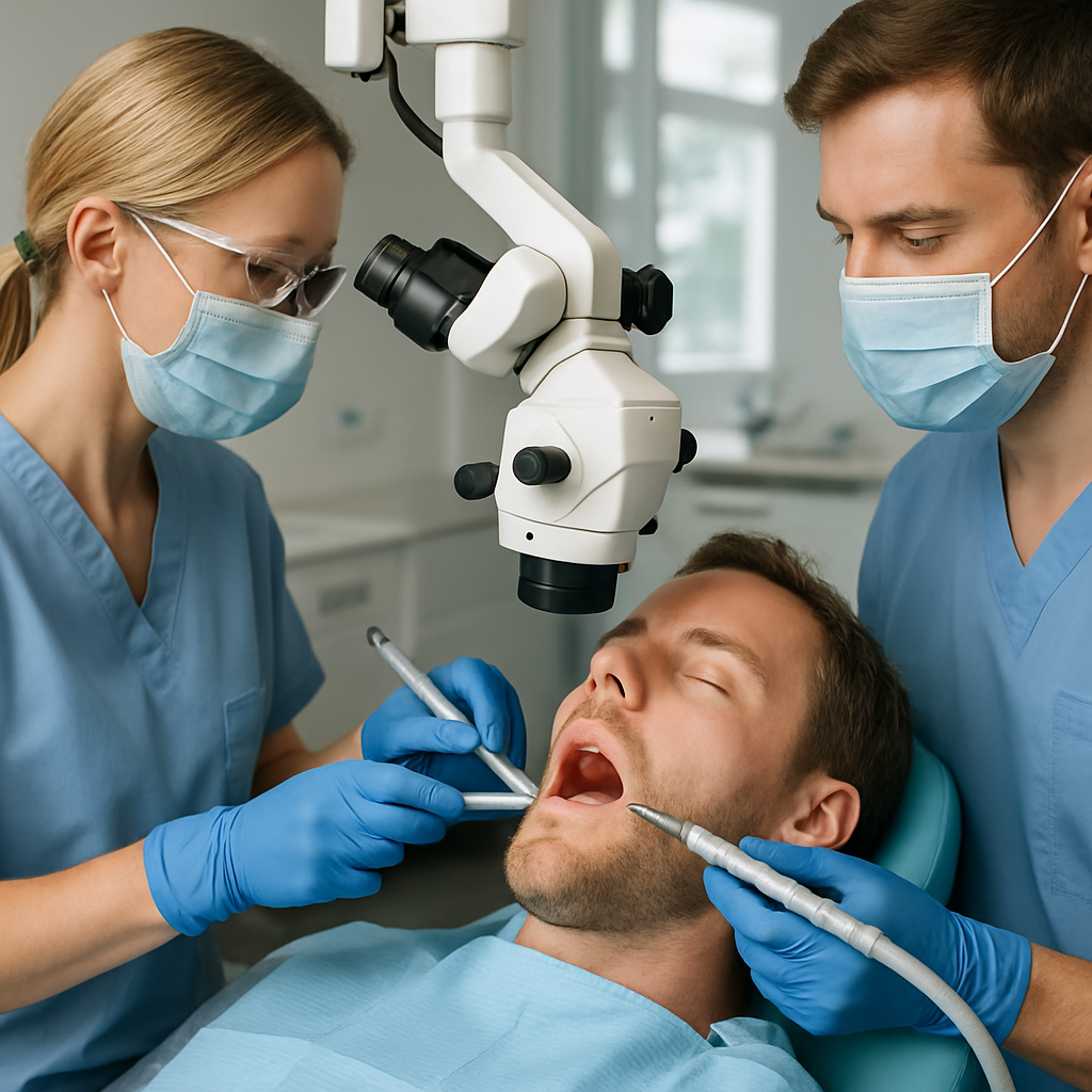 London Root Canal Operation Process