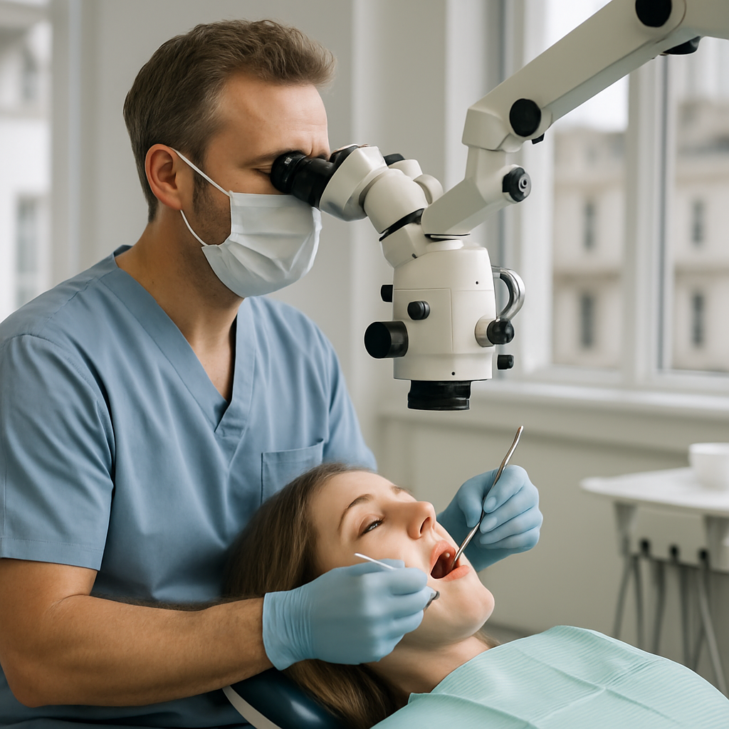 London Root Canal Operation Process