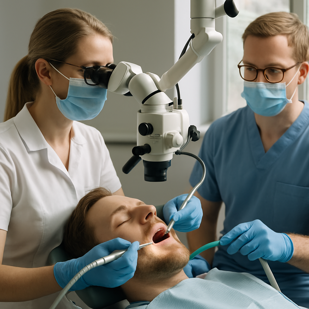 London Root Canal Operation Process