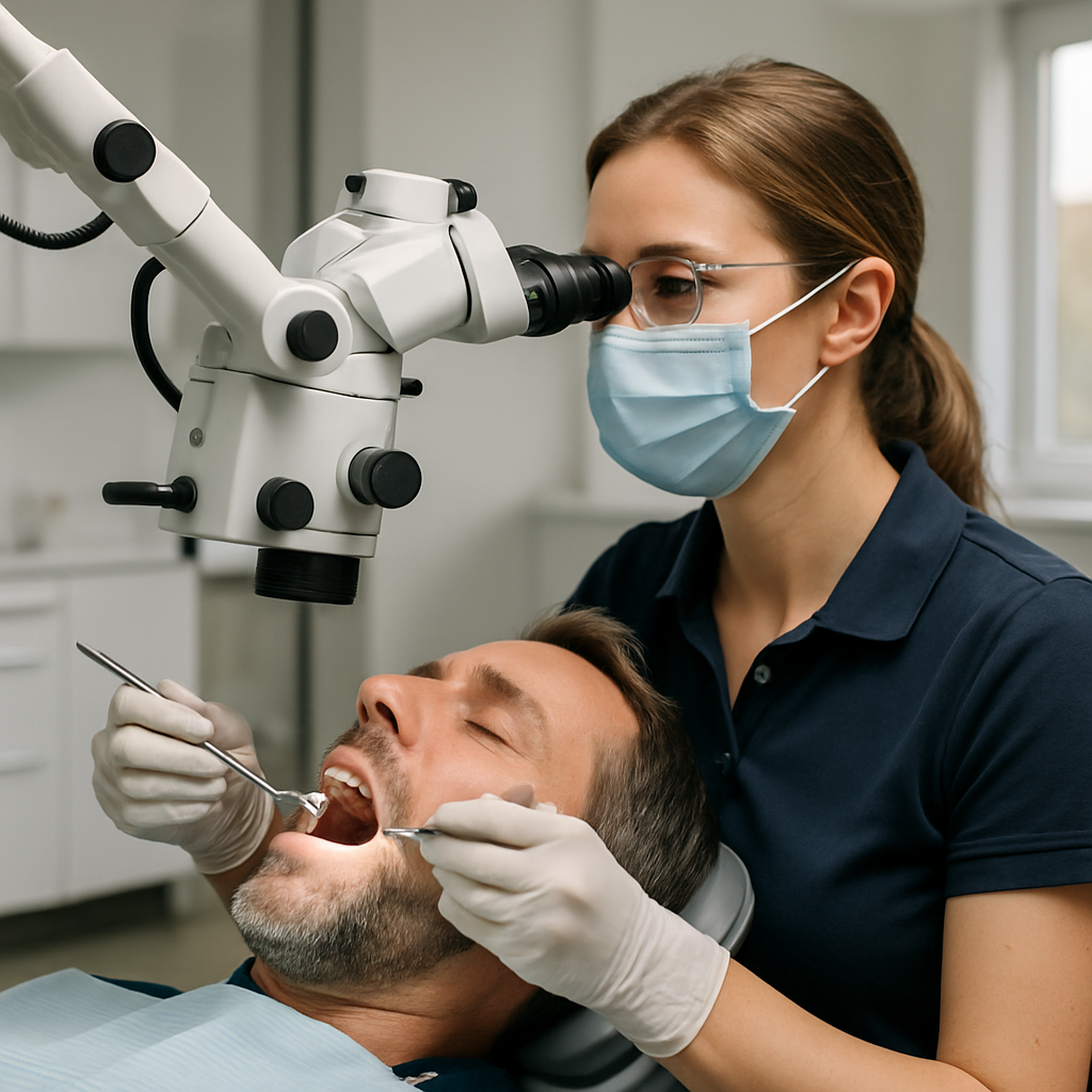 London Root Canal Operation Process