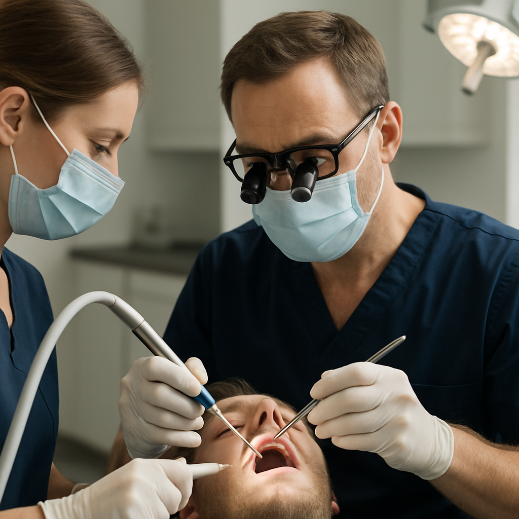London Root Canal Operation Process