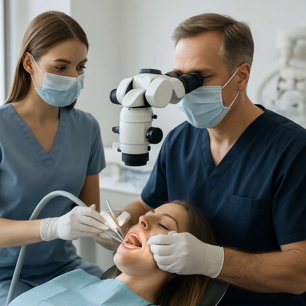 London Root Canal Operation Process