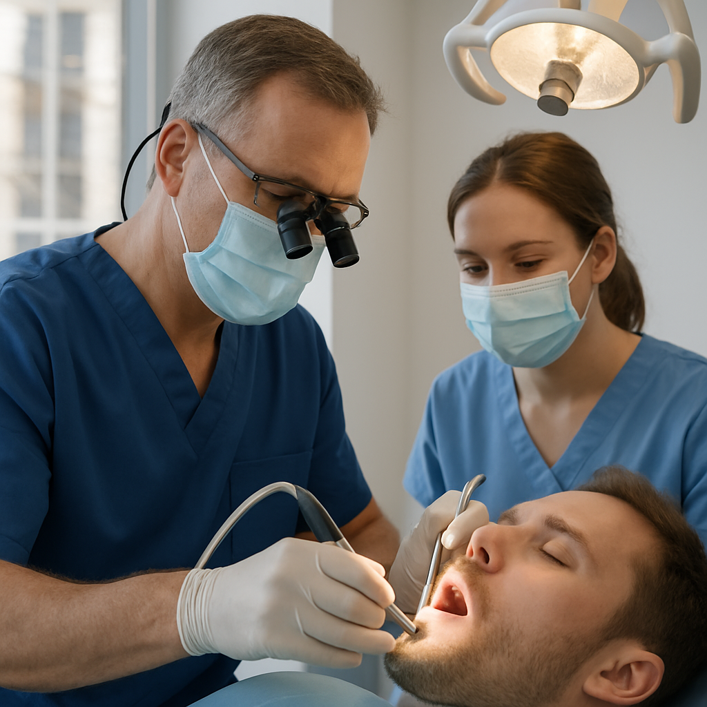 London Root Canal Operation Process