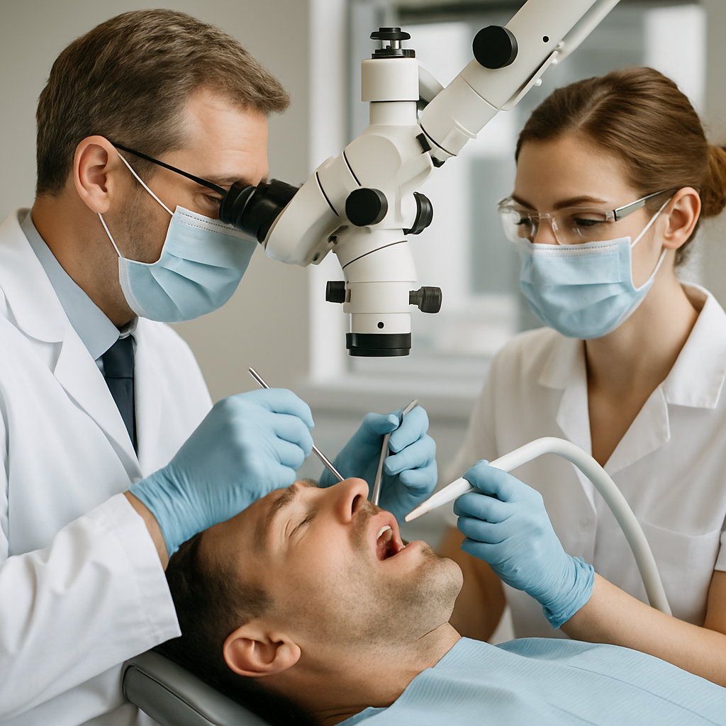 London Root Canal Operation Process