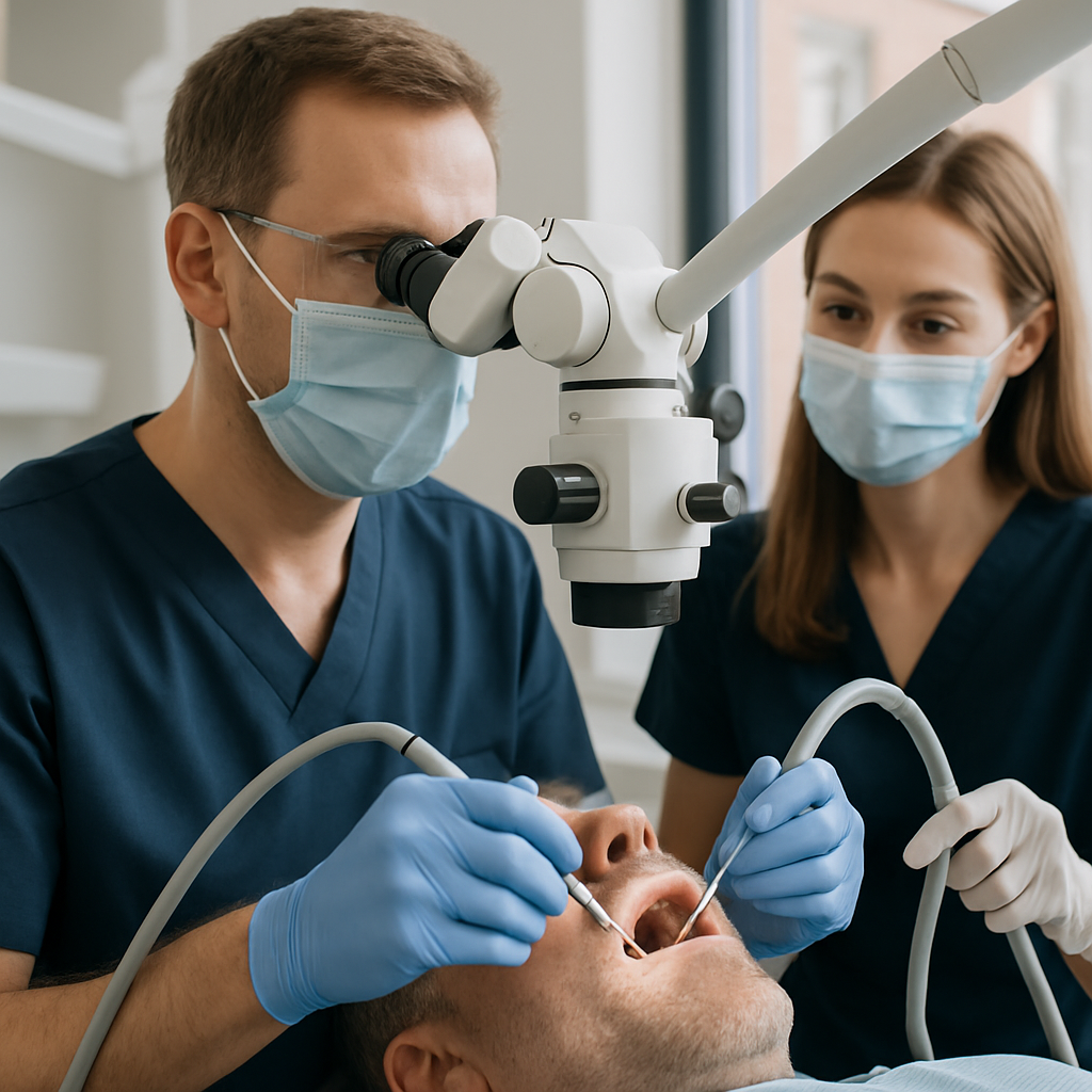 London Root Canal Operation Process