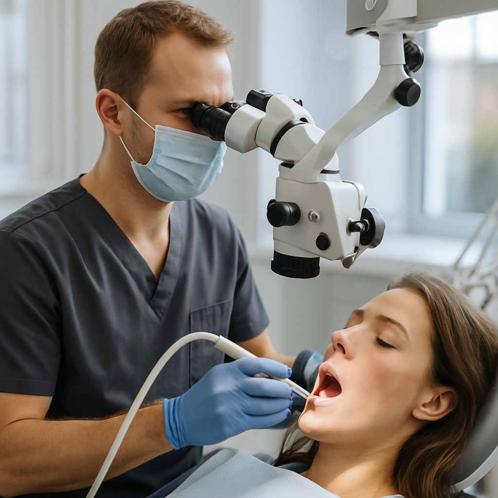 London Root Canal Operation Process