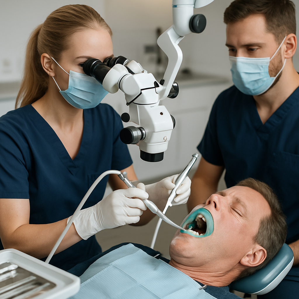 London Root Canal Operation Process