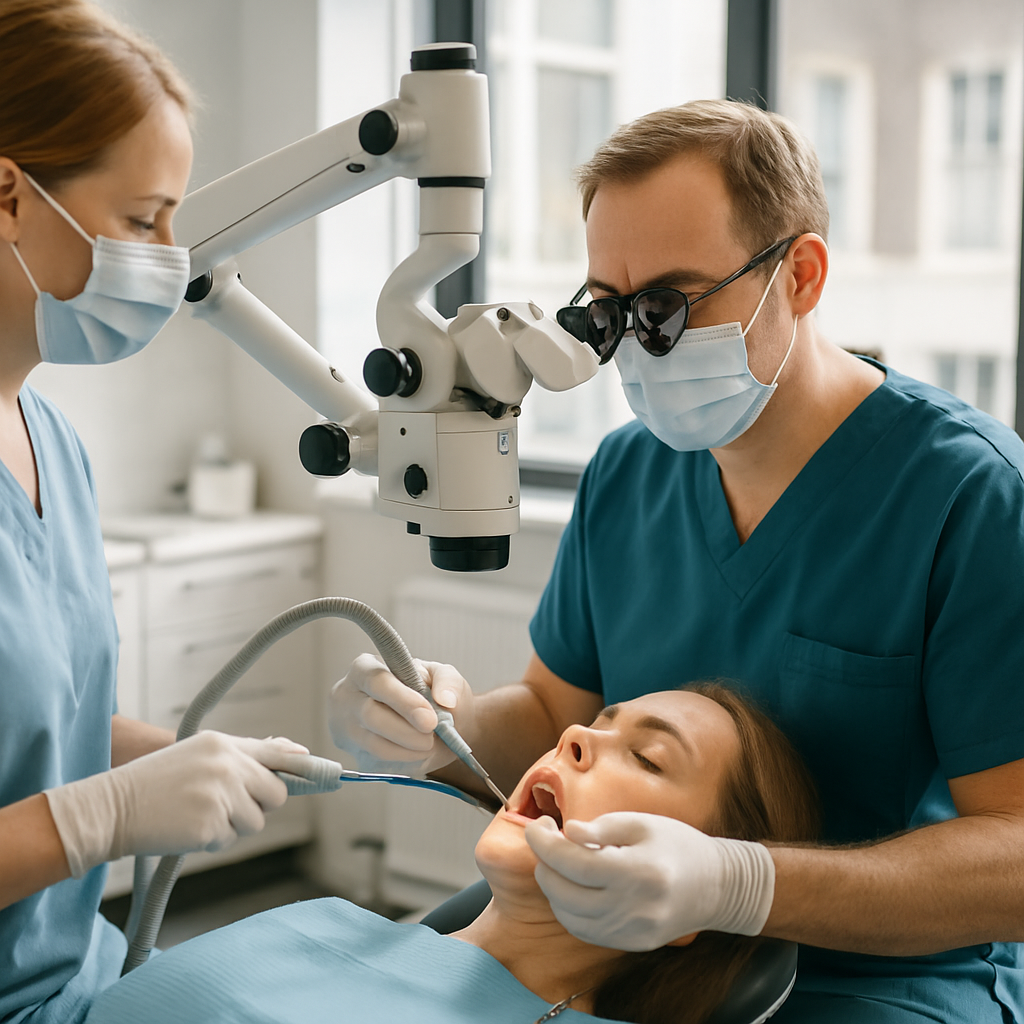 London Root Canal Operation Process