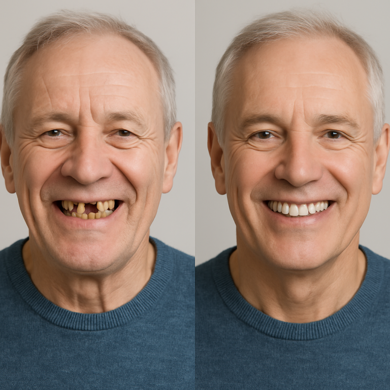 London All on 4 - Before and After London All on 4: Patient Expectations and Results