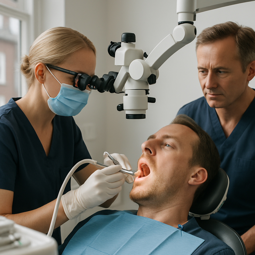 London Root Canal Operation Process