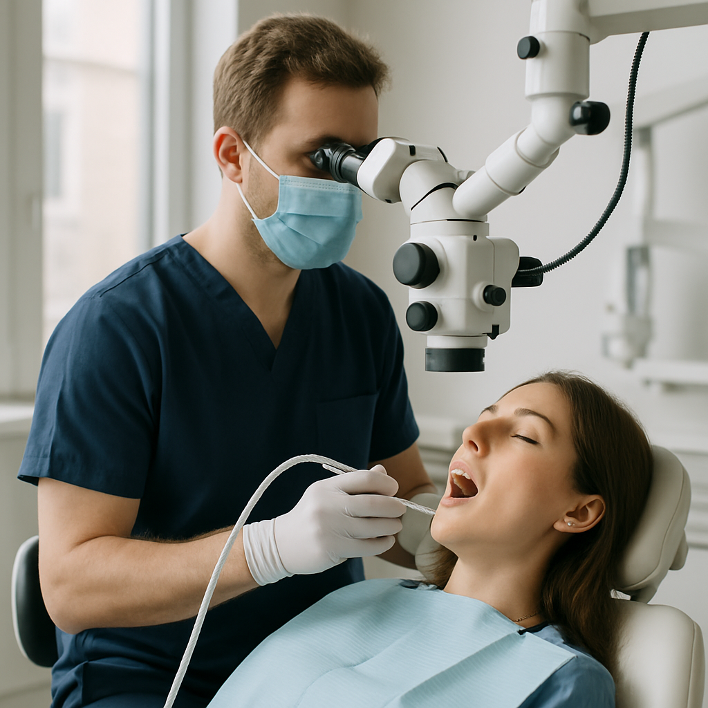 London Root Canal Operation Process