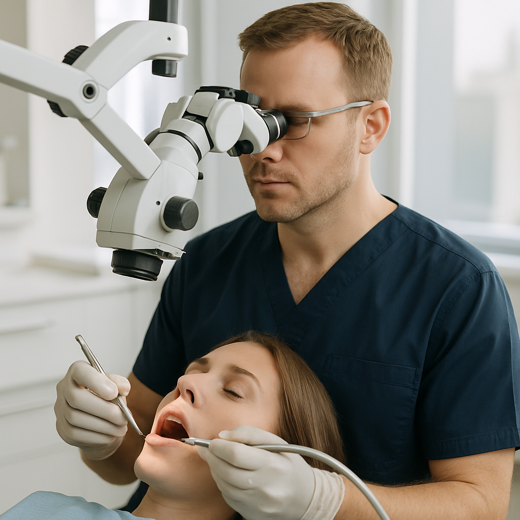 London Root Canal Operation Process