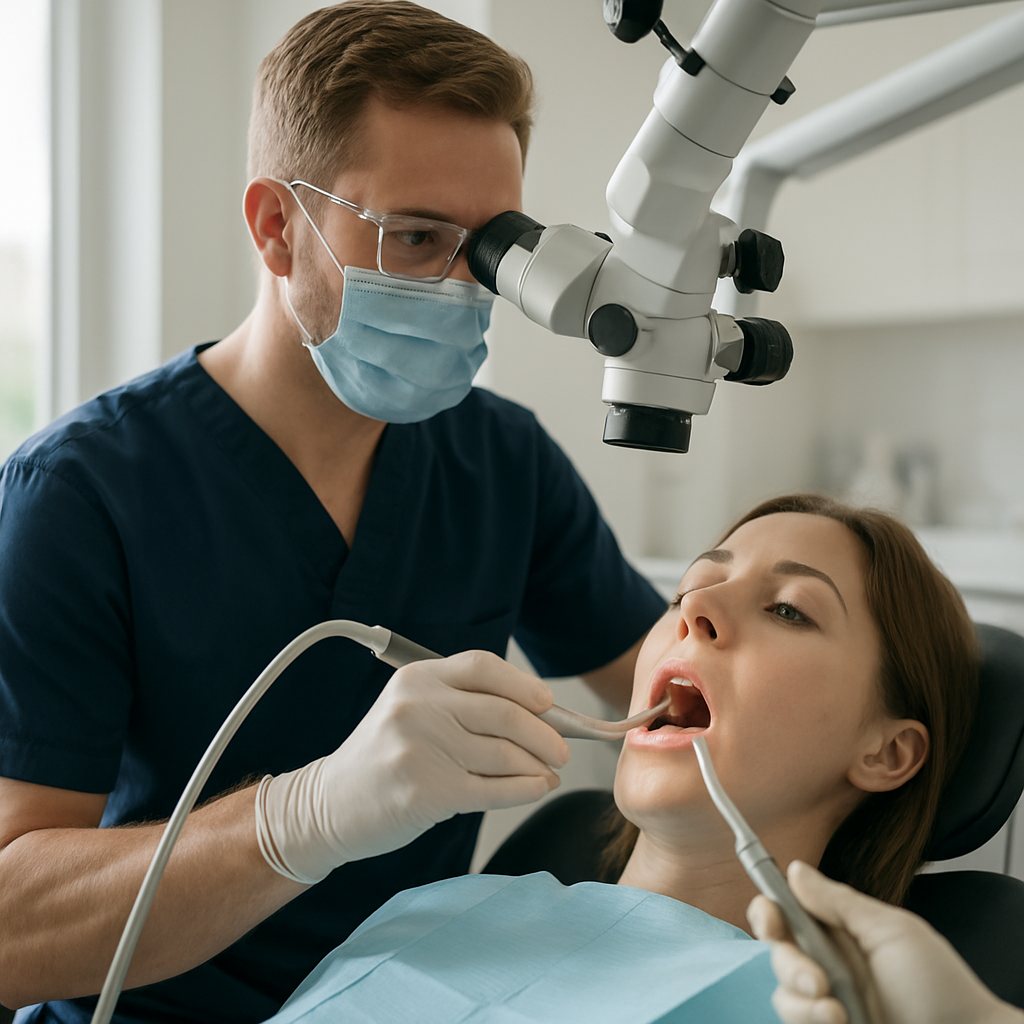 London Root Canal Operation Process