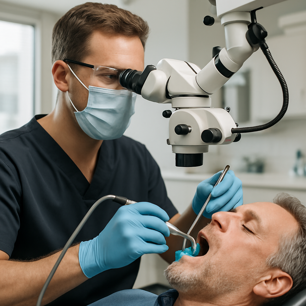 London Root Canal Operation Process