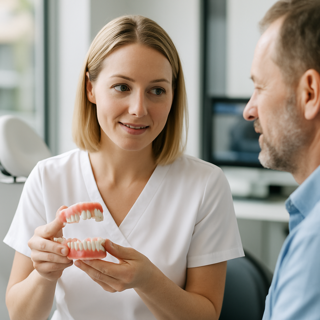 acardentclinic dentures Process