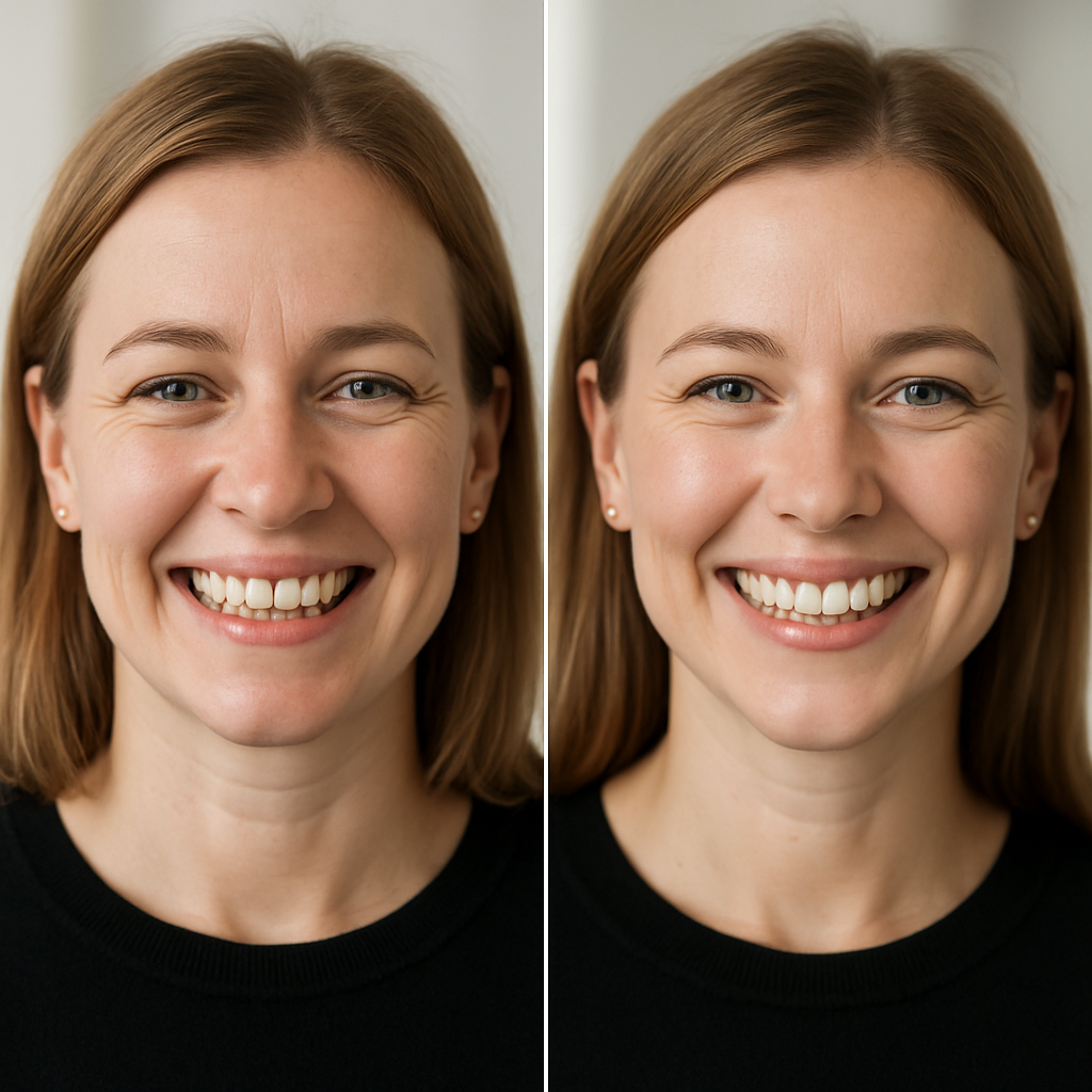 acardent clinic smile design before and after Results