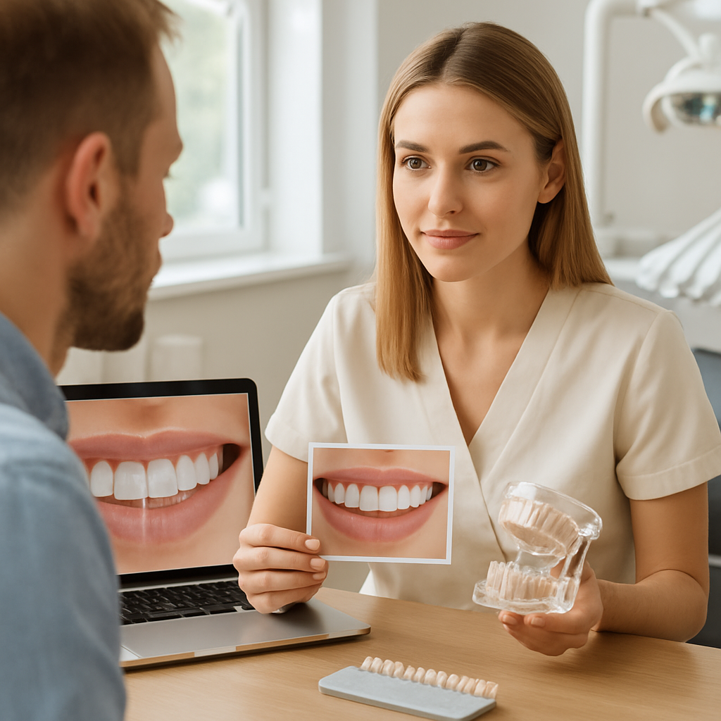 acardent clinic smile design packages Process