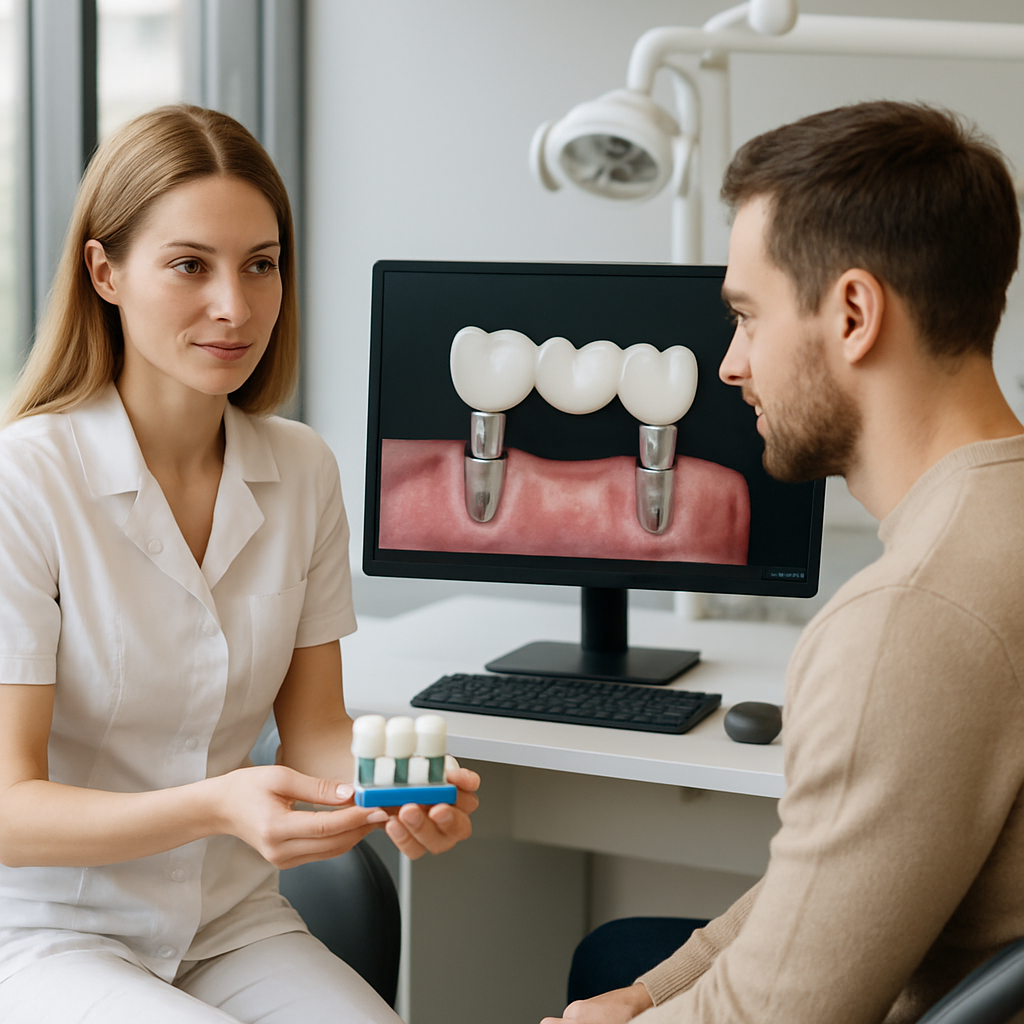 acardent clinic dental bridges turkey Process