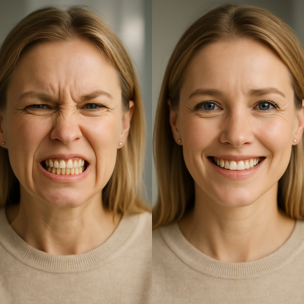 acardentclinic bruxism before and after Process