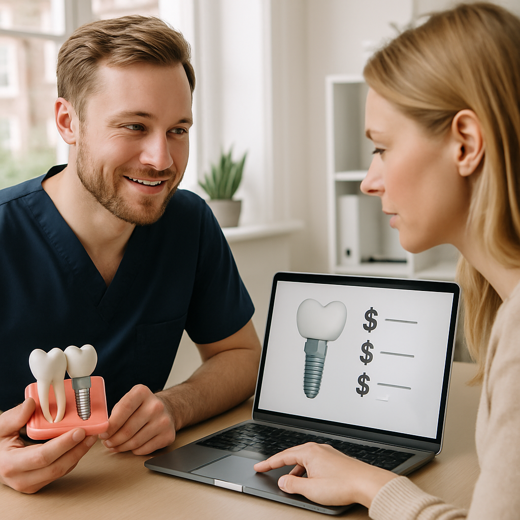 london dental implants price Process