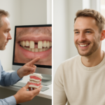 london dental implants consultation - Before and After: The dramatic visual and functional impact of london dental implants consultation
