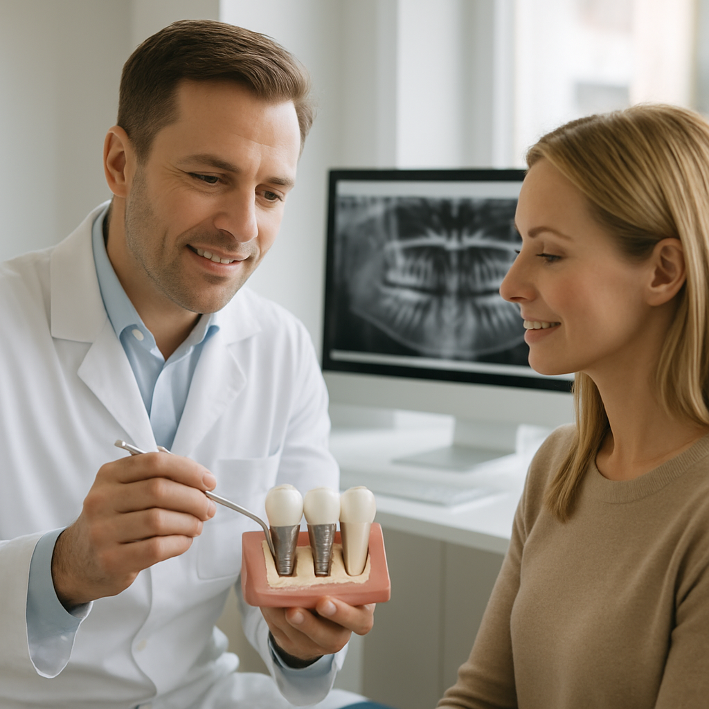 london dental implants expert Process