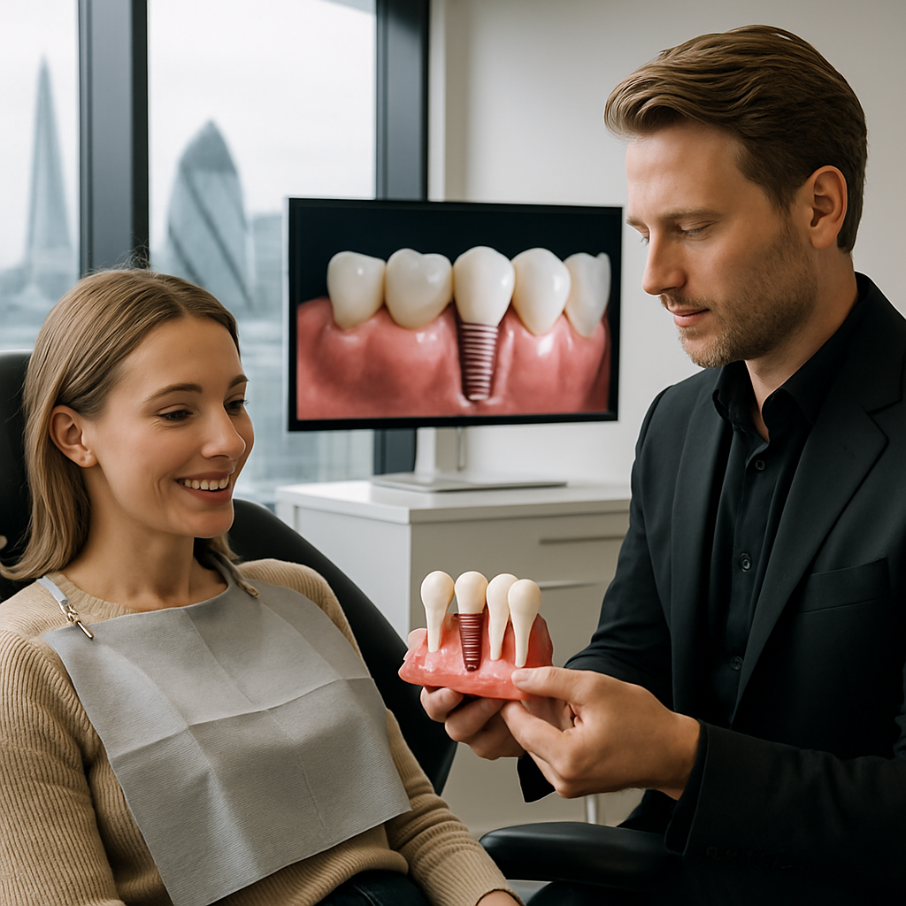 london dental implants luxury Process