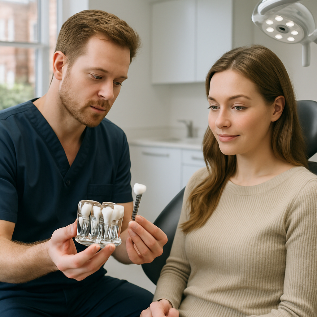 london dental implants customized Process