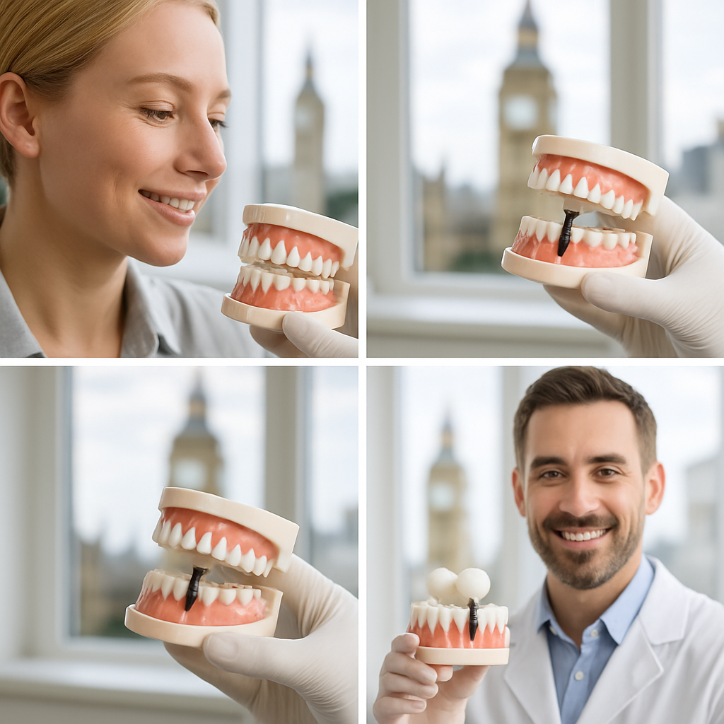 london dental implants timeline Process