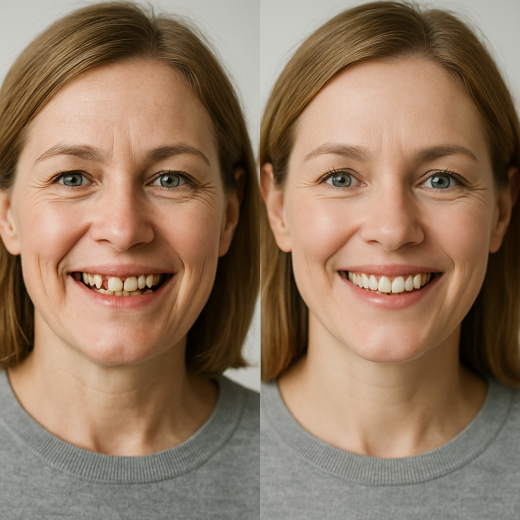 london dental implants before and after Process